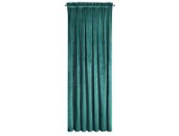 Zdjęcie: Zasłona gotowa Melanie na taśmie 140x270 cm turkusowy EUROFIRANY
