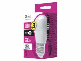 Żarówka LED Classic Mini Globe, E27, 4,1 W (32 W), 350 lm, neutralna biel EMOS
