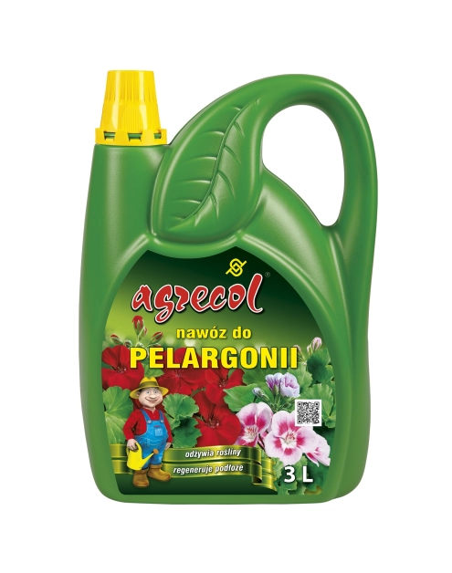 Zdjęcie: Nawóz do pelargonii organiczno-mineralny 3 L AGRECOL