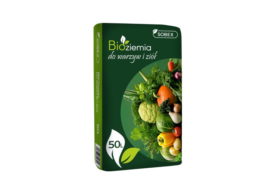 Zdjęcie: BIOziemia do warzyw i ziół 50 L SOBEX