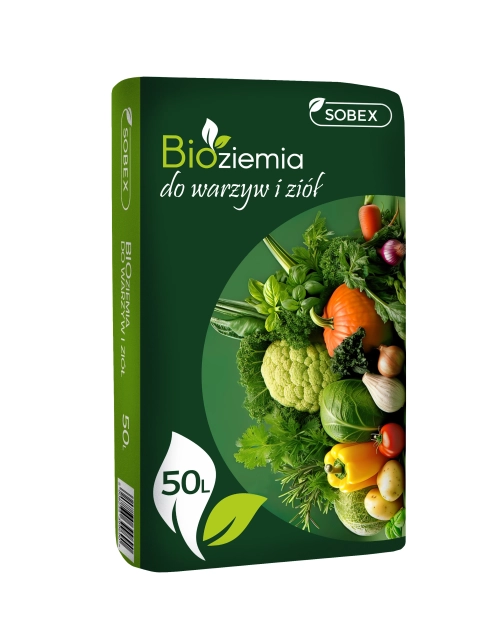 Zdjęcie: BIOziemia do warzyw i ziół 50 L SOBEX