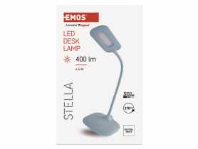 Lampa biurkowa LED Stella niebieska EMOS