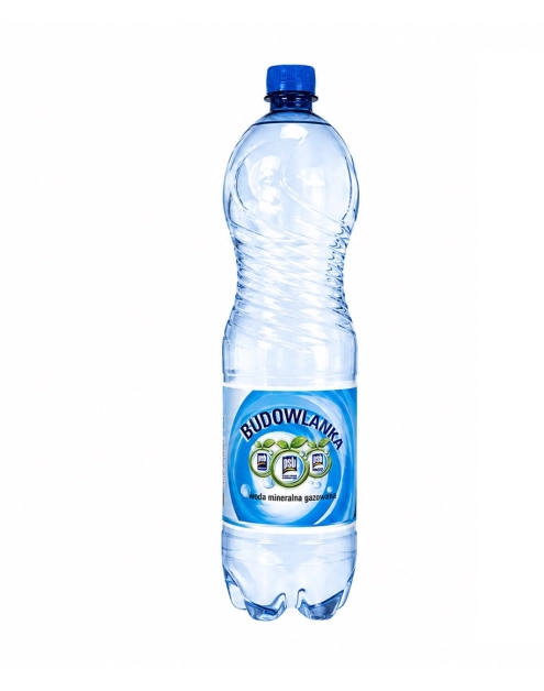 Zdjęcie: Woda gazowana 1,5 L system kaucyjny BUDOWLANKA