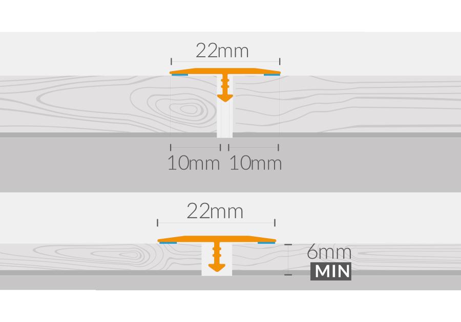 Zdjęcie: Profil podłogowy CS22 dąb burgos 20 ARBITON