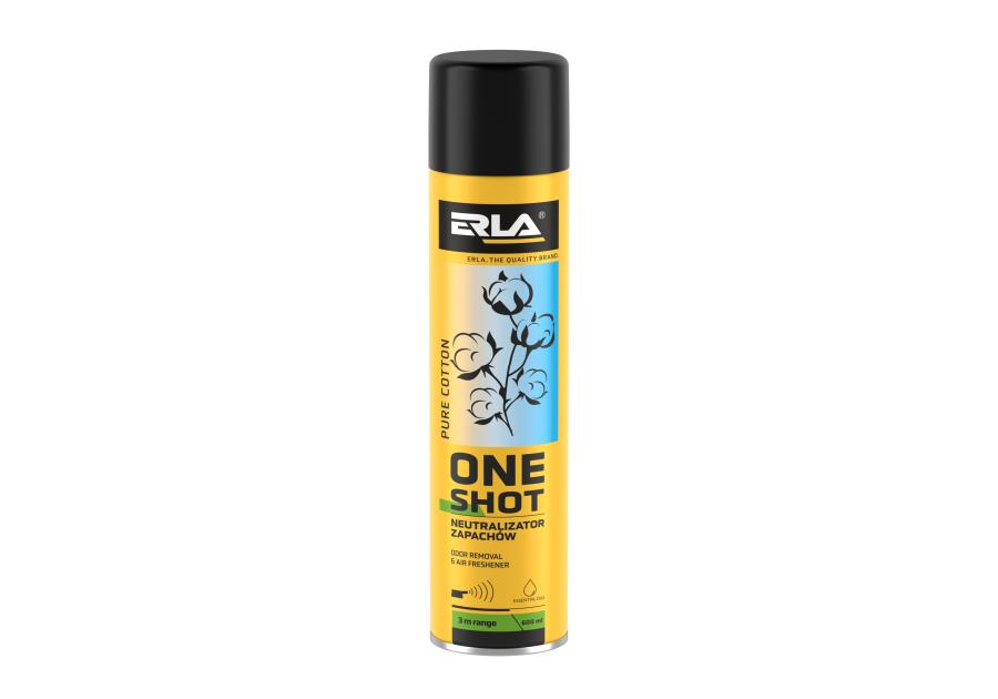 Zdjęcie: Odświeżacz powietrza One Shot Pure Cotton 600 ml ERLA