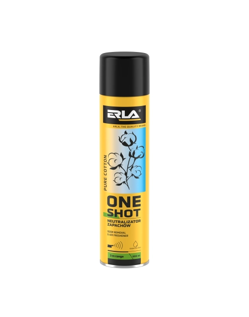 Zdjęcie: Odświeżacz powietrza One Shot Pure Cotton 600 ml ERLA