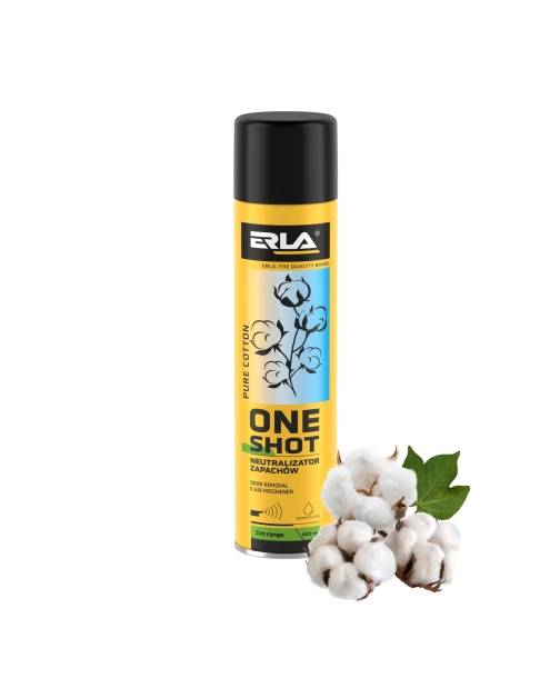 Zdjęcie: Odświeżacz powietrza One Shot Pure Cotton 600 ml ERLA