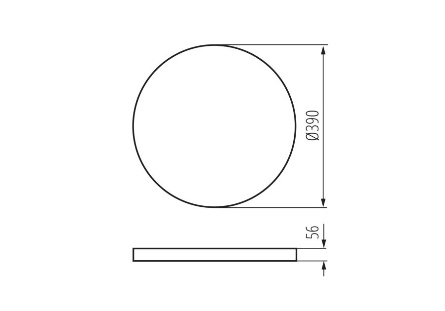 Zdjęcie: Plafon 20 W CCTDIM B KANLUX