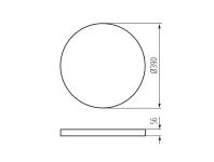 Zdjęcie: Plafon 20 W CCTDIM B KANLUX