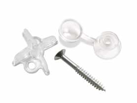 Zestaw montażowy diy do płyt profilowanych opakowanie 20 sztuk SCALA