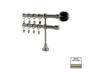 Zdjęcie: Karnisz podwójny Valentina fi 19 mm - 160 cm cono satyna KARWEL