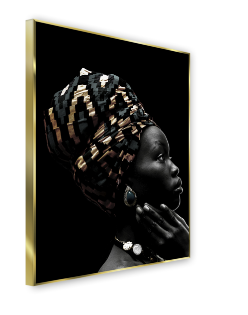 Zdjęcie: Obraz Glasspik Framed GD 80x120 cm african jewel STYLER