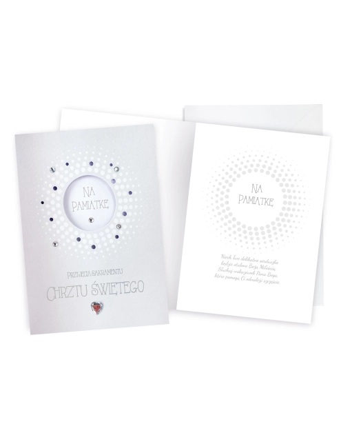 Zdjęcie: Karnet DKP-011 Chrzest KUKARTKA