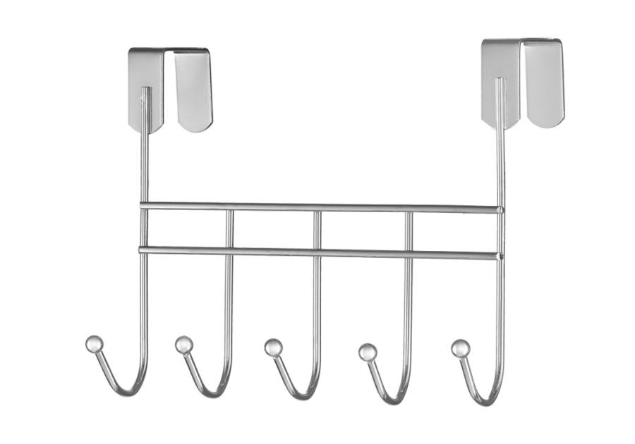 Zdjęcie: Wieszak kabinowy Niagara 5-hakowy BISK