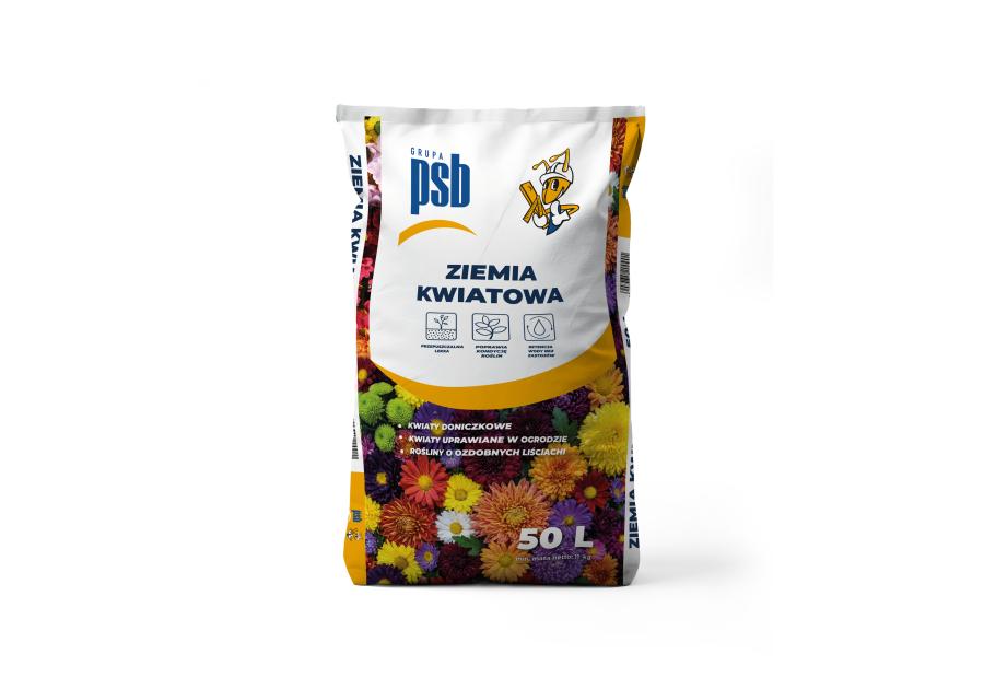 Zdjęcie: Ziemia kwiatowa 50 L PSB