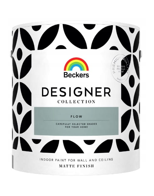 Zdjęcie: Farba ceramiczna do ścian i sufitów Beckers Designer Collection Flow 2,5 L BECKERS