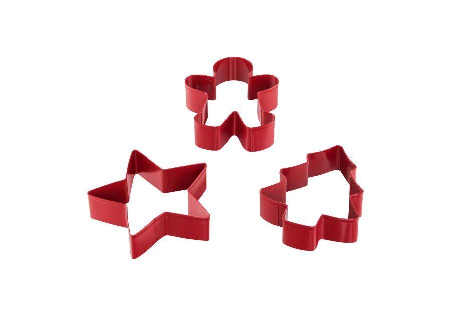 Zdjęcie: Komplet wykrawaczek 3 elementowy gwiazda NOEL