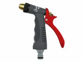 Pistolet zraszający prosty regulowany, dysza miedziana Trigger Control DEDRA