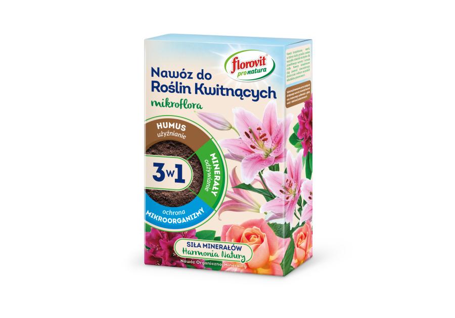 Zdjęcie: Nawóz do roślin kwitnących karton 1 kg FLOROVIT