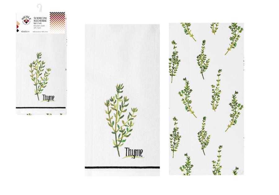 Zdjęcie: Ściereczki kuchenne komplet 2 sztuki 52393 RAVI