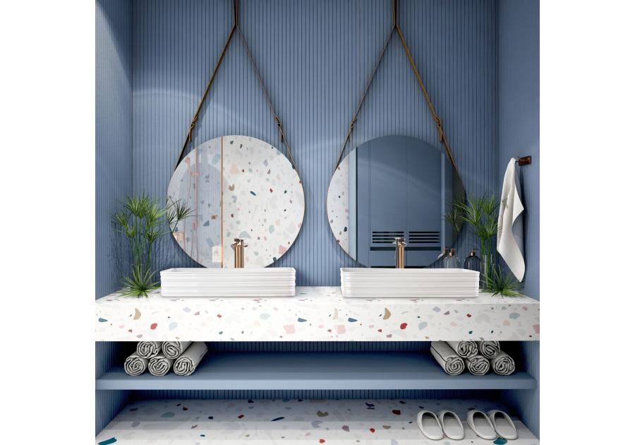 Zdjęcie: Bateria umywalkowa wysoka Neri Plus miedź INVENA