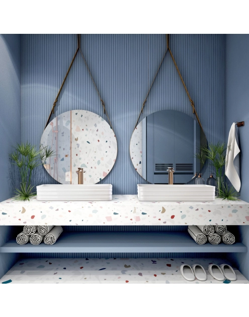 Zdjęcie: Bateria umywalkowa wysoka Neri Plus miedź INVENA