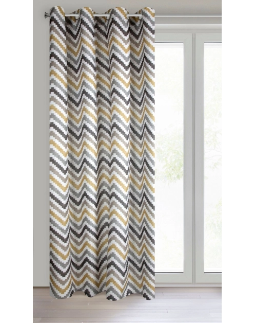 Zdjęcie: Zasłona gotowa Nastia 140x250 cm biały EUROFIRANY