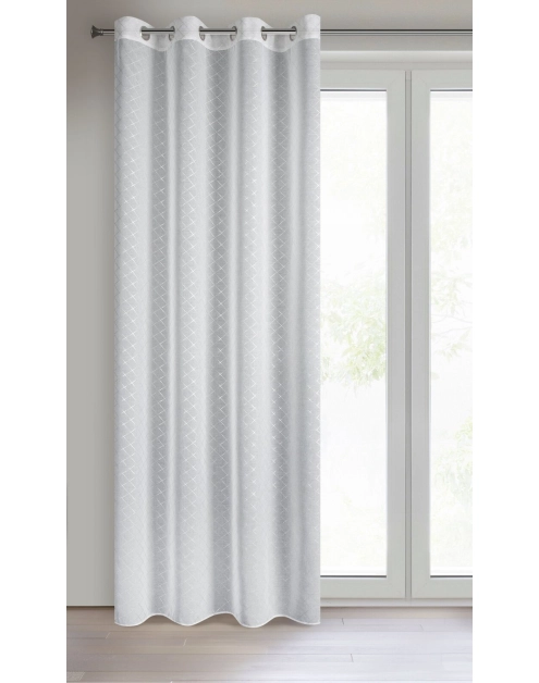 Zdjęcie: Firana gotowa Dima 140 x 250 cm biały EUROFIRANY