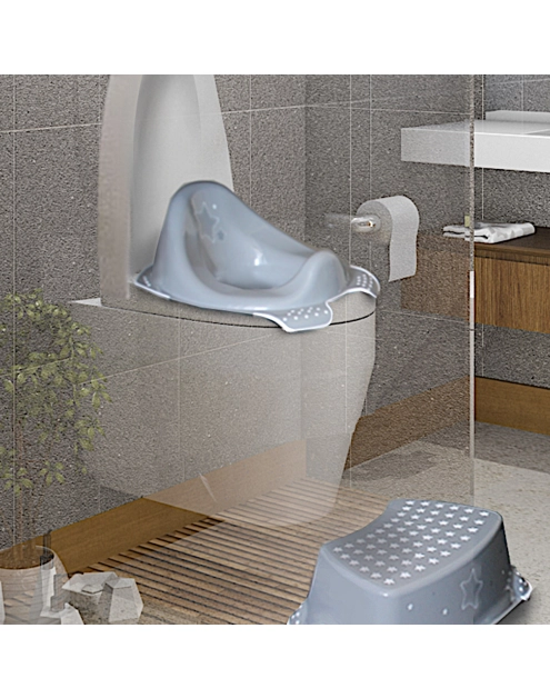 Zdjęcie: Podest dziecięcy Tomek stars z funkcją antypoślizgową szary KEEEPER