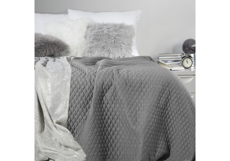 Zdjęcie: Narzuta Galia 200x220 cm stalowa EUROFIRANY