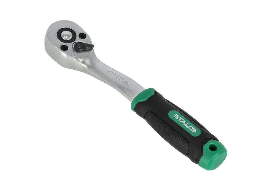 Zdjęcie: Grzechotka odgięta 1/4 - 145 mm STALCO
