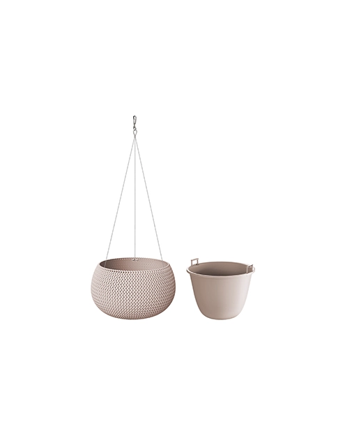 Zdjęcie: Doniczka Splofy Bowl Ws mocca 29 cm PROSPERPLAST