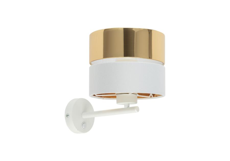 Zdjęcie: Kinkiet Hilton white/gold 1 X E27 4770 TK LIGHTING