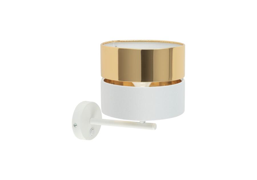 Zdjęcie: Kinkiet Hilton white/gold 1 X E27 4770 TK LIGHTING