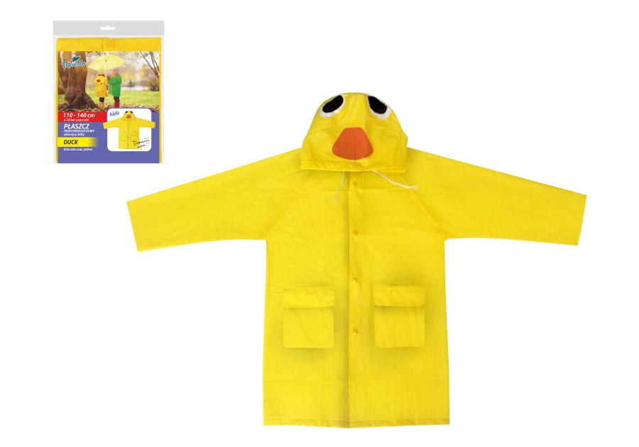Zdjęcie: Płaszcz przeciwdeszczowy dziecięcy Kaczuszka, żółty TRAVELLA