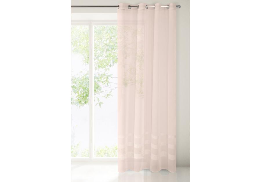 Zdjęcie: Firana gotowa Efil 140 x 250 cm różowy EUROFIRANY
