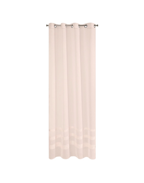 Zdjęcie: Firana gotowa Efil 140 x 250 cm różowy EUROFIRANY