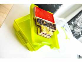 Pojemnik na ciasto Biscotti kremowy GALICJA