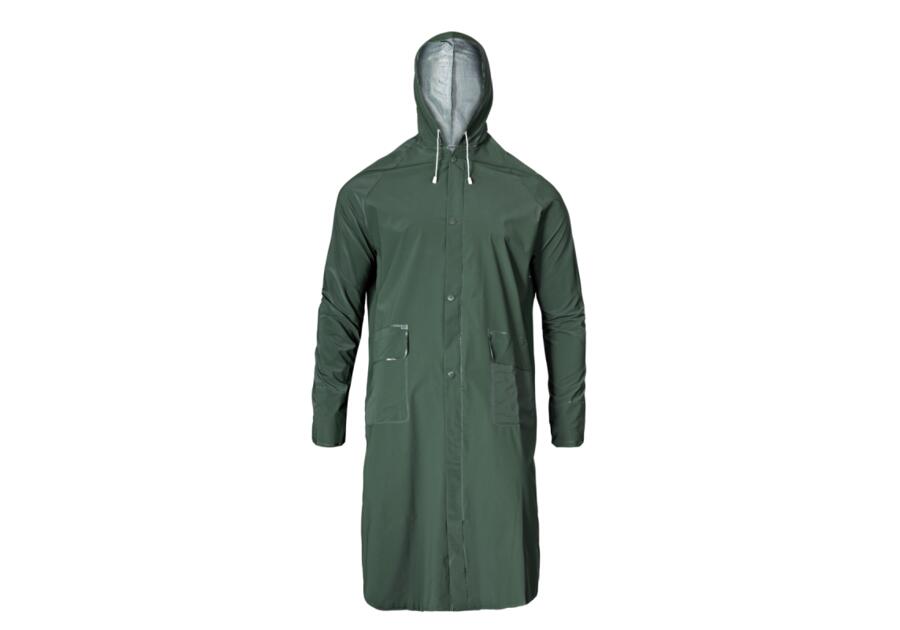 Zdjęcie: Płaszcz przeciwdeszczowy z kapturem zielony XL LAHTI PRO