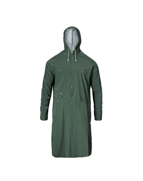 Zdjęcie: Płaszcz przeciwdeszczowy z kapturem zielony XL LAHTI PRO