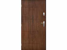 Drzwi zewnętrzne detroit orzech 80l komplet PANTOR