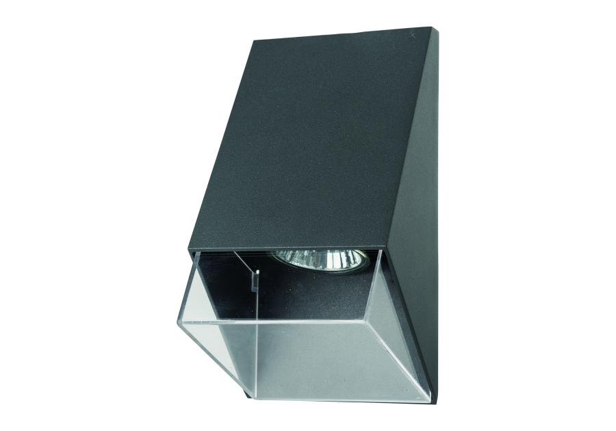 Zdjęcie: Kinkiet zewnętrzny Kent-T GU10 czarny POLUX