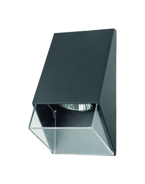 Zdjęcie: Kinkiet zewnętrzny Kent-T GU10 czarny POLUX