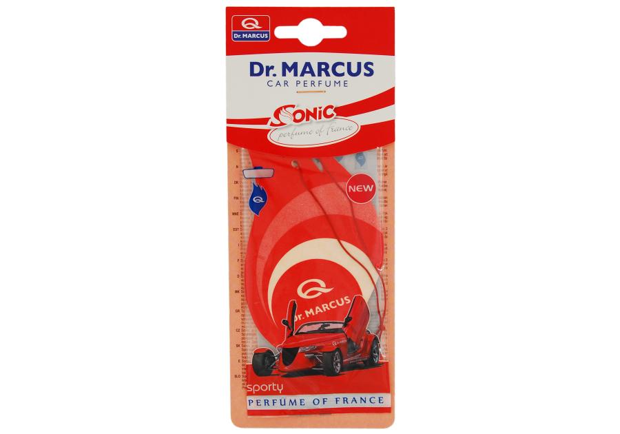 Zdjęcie: Zapach samochodowy Sonic listek Sporty DR.MARCUS