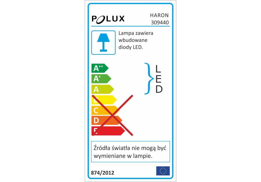 Zdjęcie: Oczko przegubowe podtynkowe Haron 15 W białe POLUX