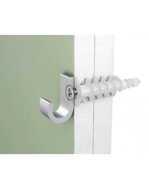 Zdjęcie: Łącznik nylonowy DRA-01-LONG samowiercący 16 x 46 mm z wkrętem 4,0 x 40 mm blister 16 szt. KOELNER