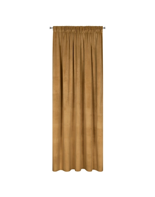 Zdjęcie: Zasłona gotowa Melanie na taśmie 140x270 cm miodowy EUROFIRANY