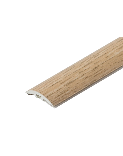 Zdjęcie: Kształtownik PVC wcisk wąski 30 mm 2w1 L= 2,70 m Dąb Jasny okleina mat CEZAR