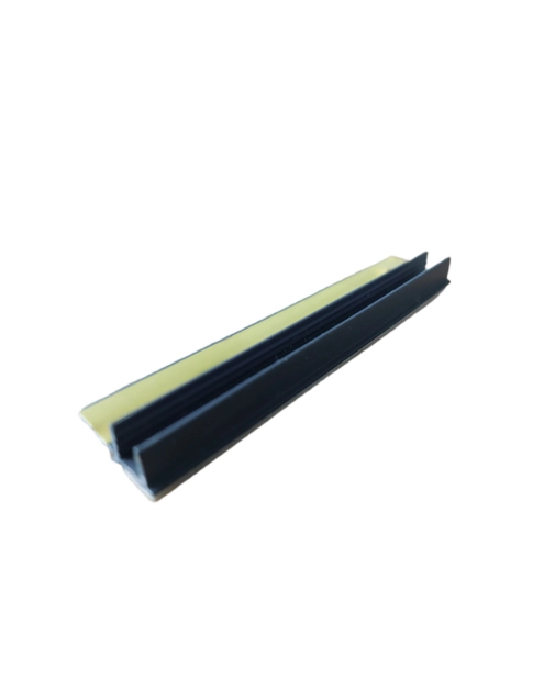 Zdjęcie: Listwa PVC BP12 L250 9/6 szary ciemny, przyokienna, dylatacyjna, tynkarska z uszczelką BELLA PLAST