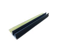 Zdjęcie: Listwa PVC BP12 L250 9/6 szary ciemny, przyokienna, dylatacyjna, tynkarska z uszczelką BELLA PLAST